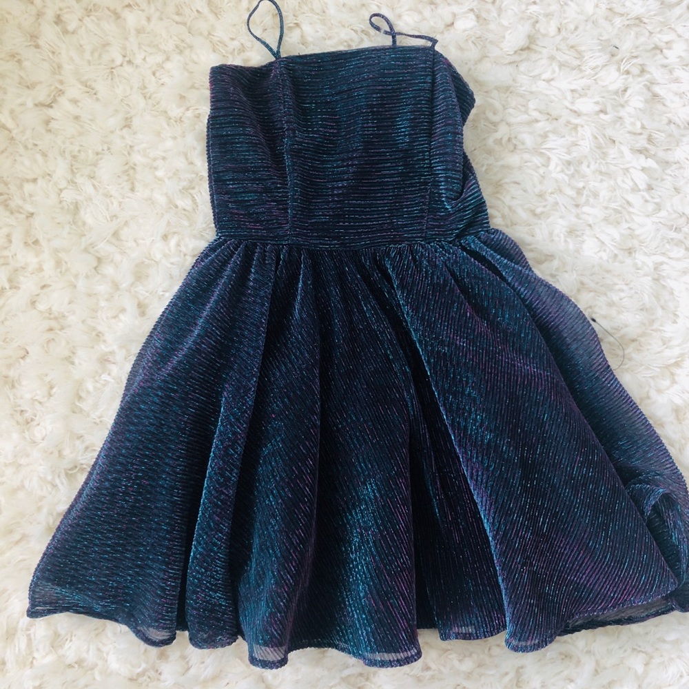 Shimmery cocktail dress
